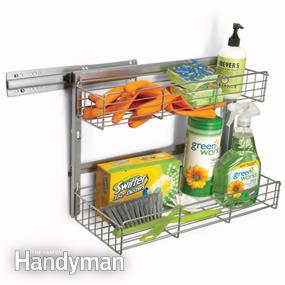 Kitchen Storage: Pull Out Pantry Shelves