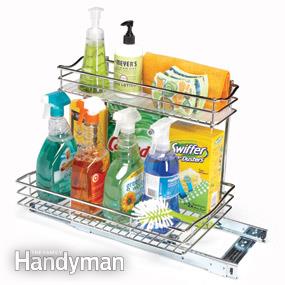 Kitchen Storage: Pull Out Pantry Shelves