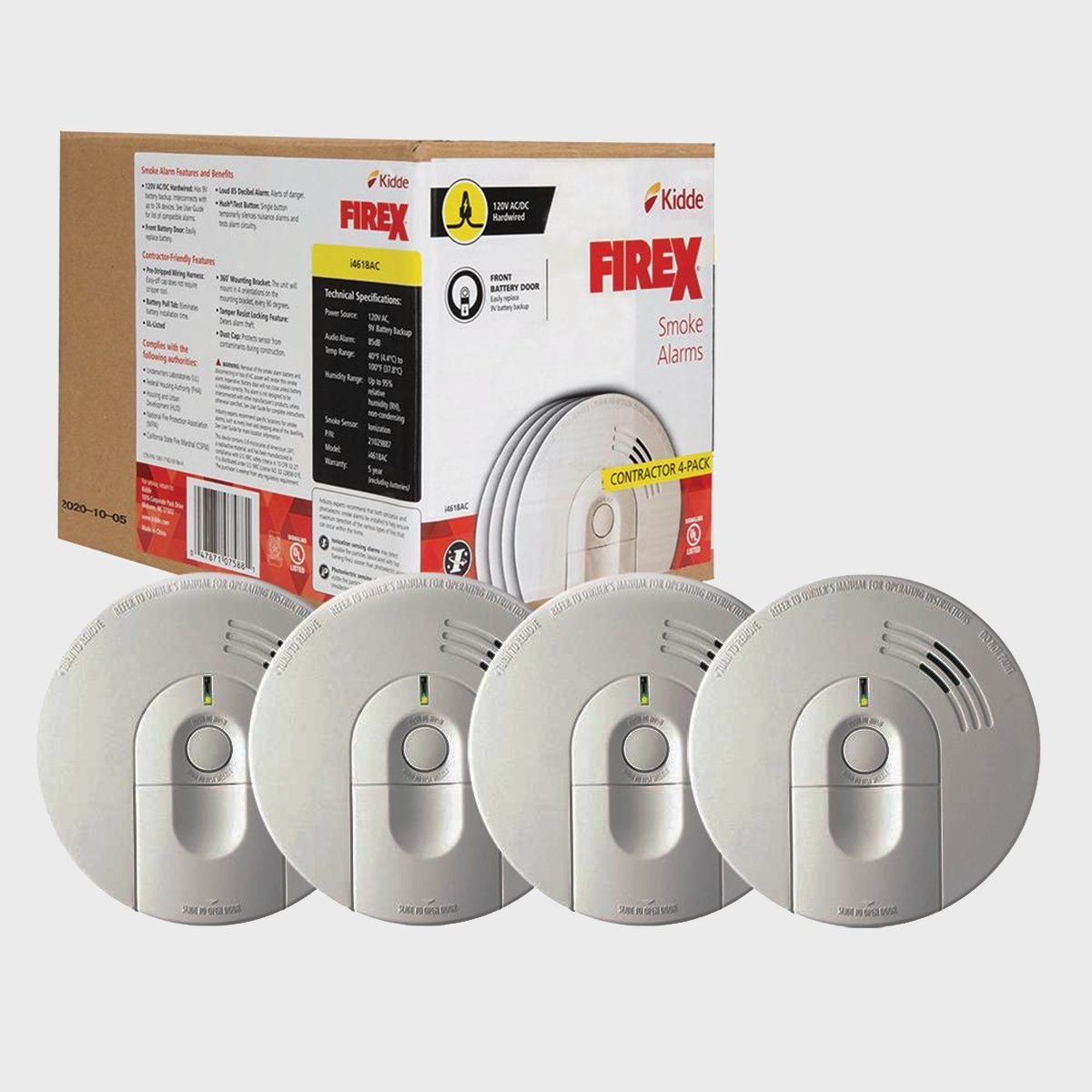 Kidde Firex Hardwired Smoke Alarm Four-Pack Lowe’s vs. Home Depot: Where Should You Shop?