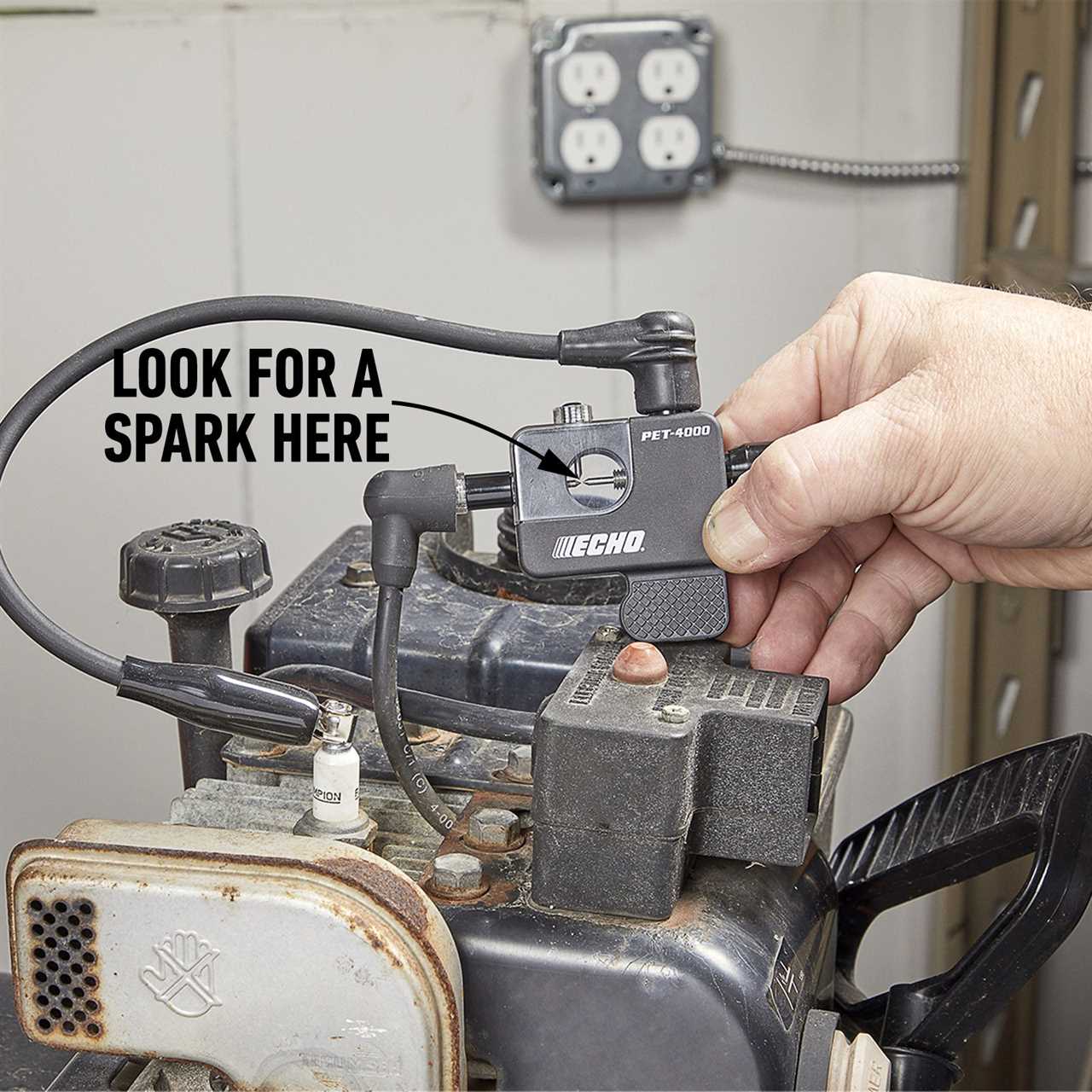 Gardener Pouring Petrol Into Lawn Mower, Surface Level View