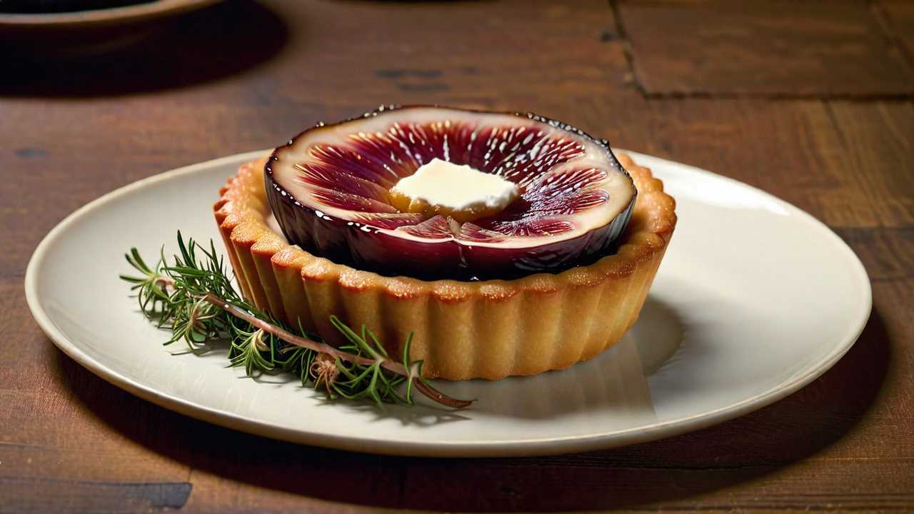 Prosciutto-Wrapped Fig and Goat Cheese Tart