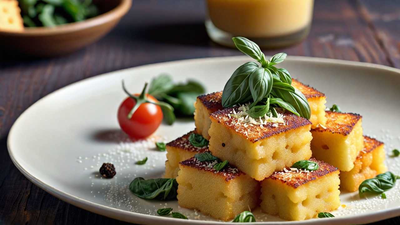 Truffle and Parmesan Polenta Fries