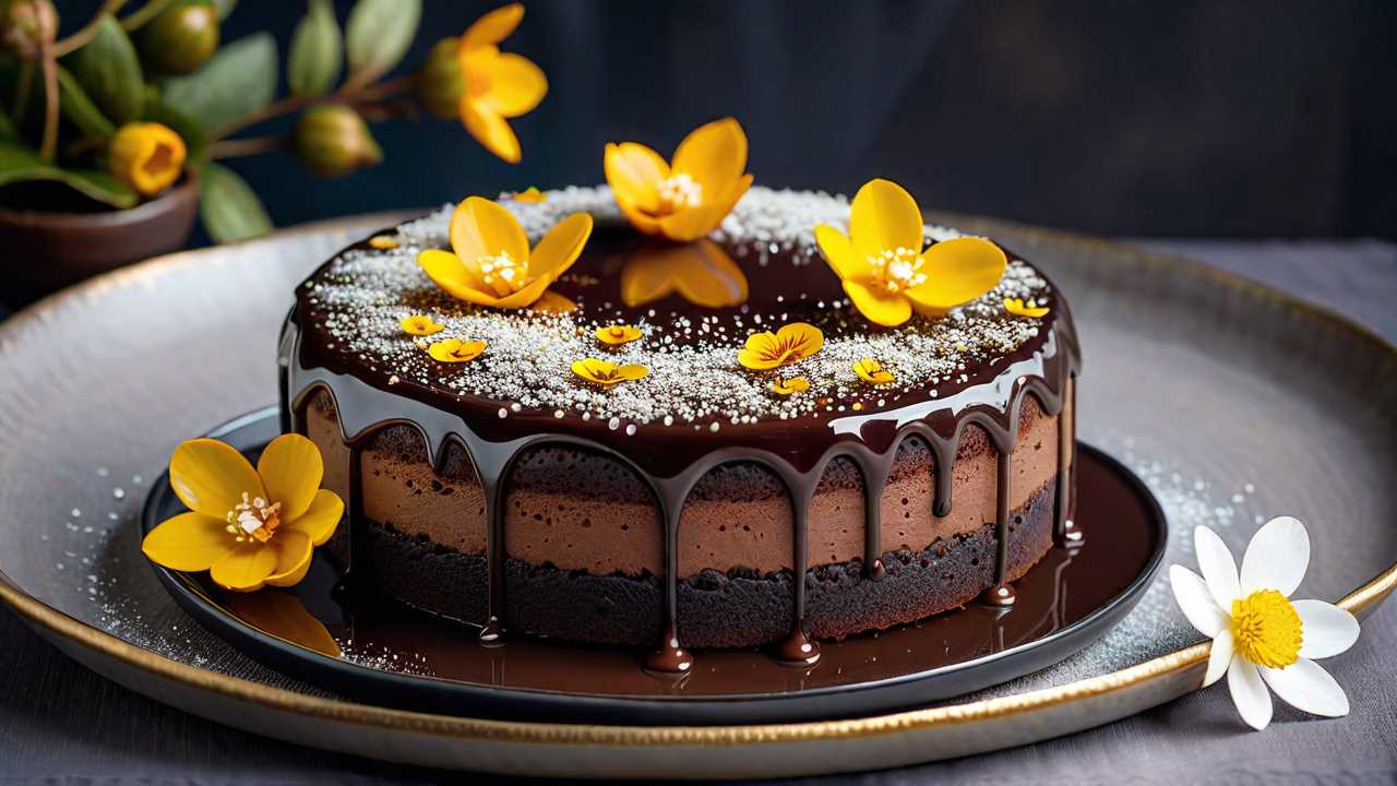 Flourless Chocolate and Almond Torte