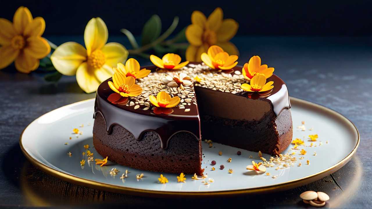 Flourless Chocolate and Almond Torte