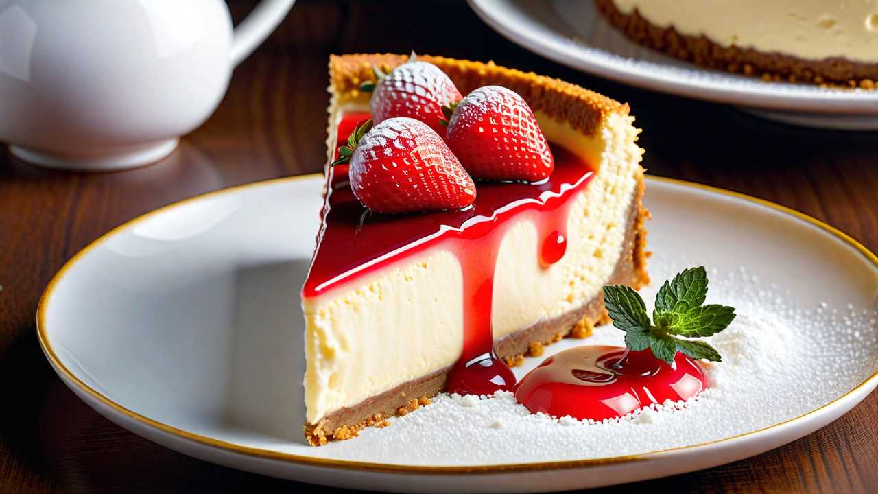 Velvety New York Style Cheesecakes