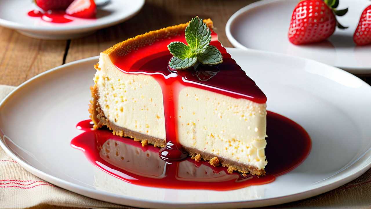 Velvety New York Style Cheesecakes