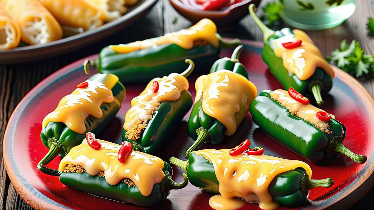 Spicy Pepper Jack Jalapeno Poppers