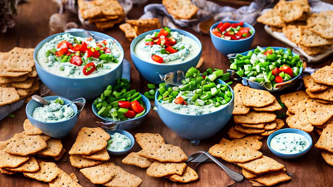 Creamy Blue Cheese and Walnut Dip
