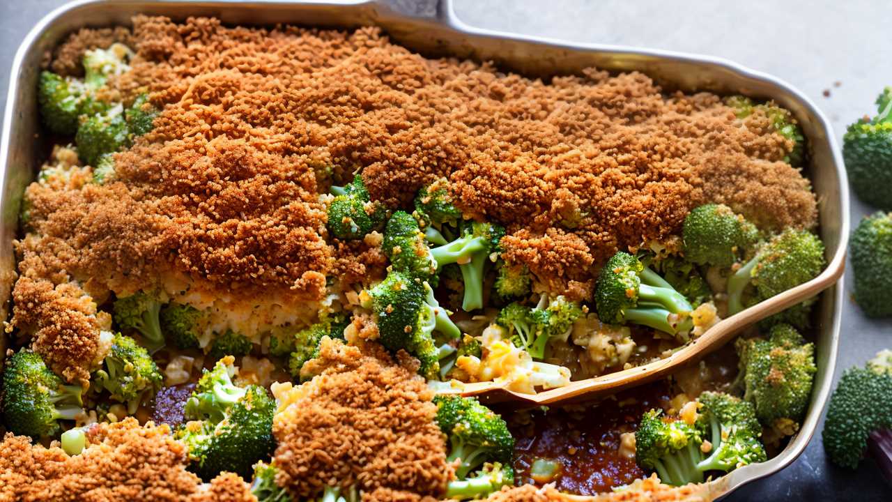 Gluten-Free Cheesy Broccoli Casserole