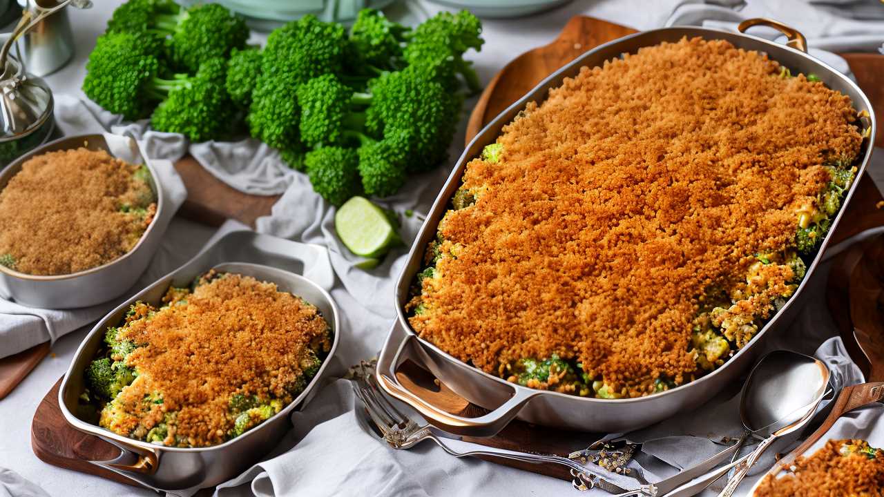 Gluten-Free Cheesy Broccoli Casserole