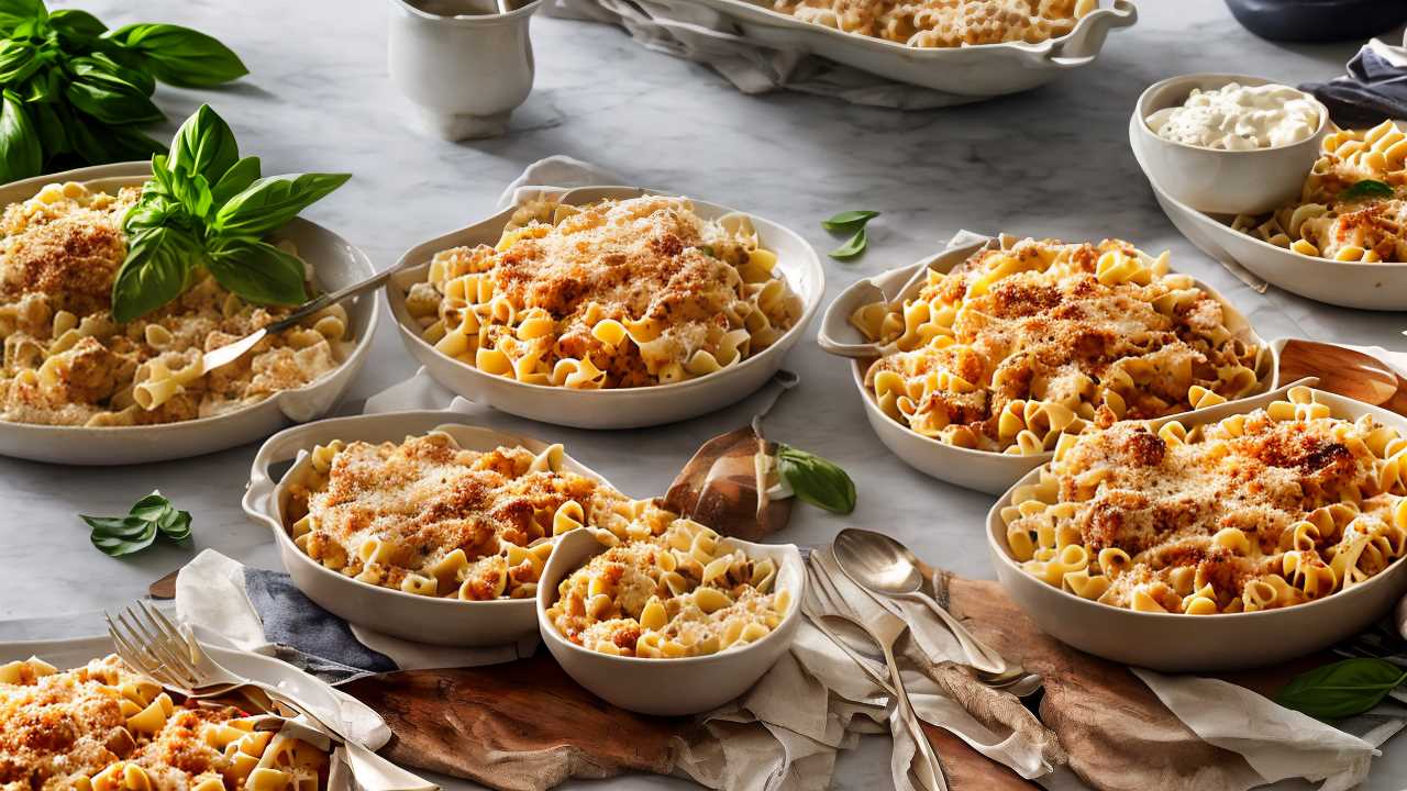 Four Cheese Pasta Bake
