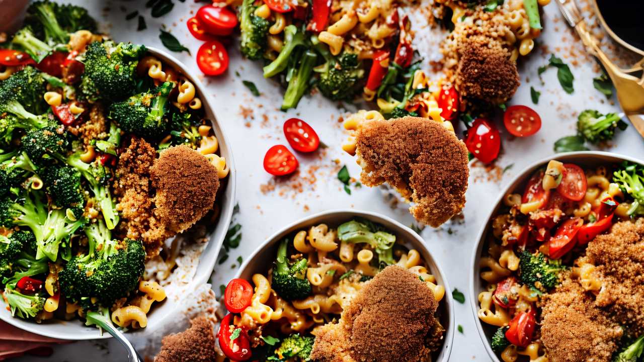 Gluten-Free Mac and Cheese with Almond Flour Breadcrumb Topping