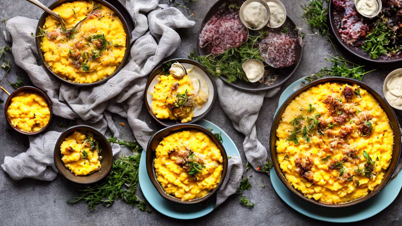 Creamy Three-Cheese Polenta