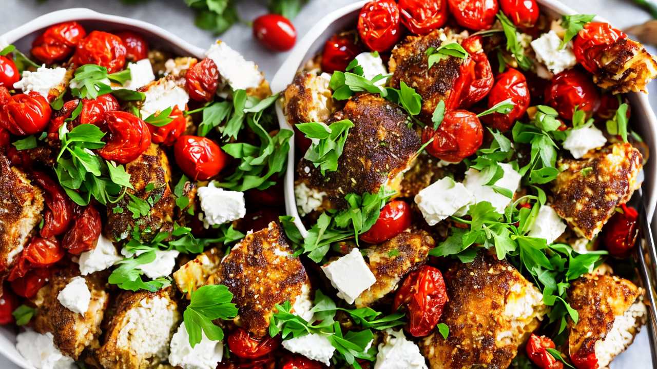 Baked Feta and Tomato Confit