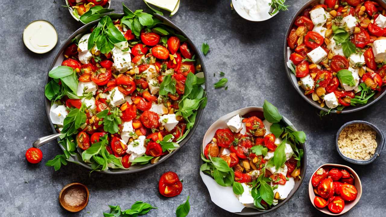 Baked Feta and Tomato Confit