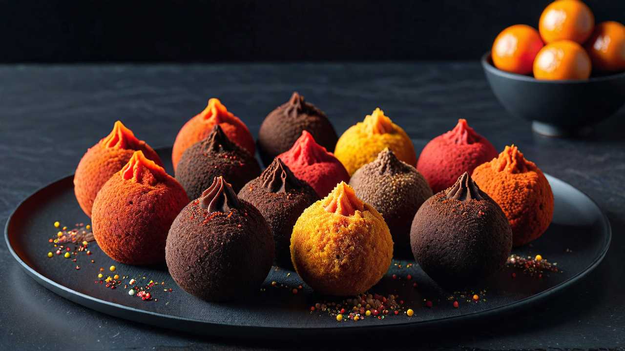 Zesty Pepperoni Chocolate Truffles