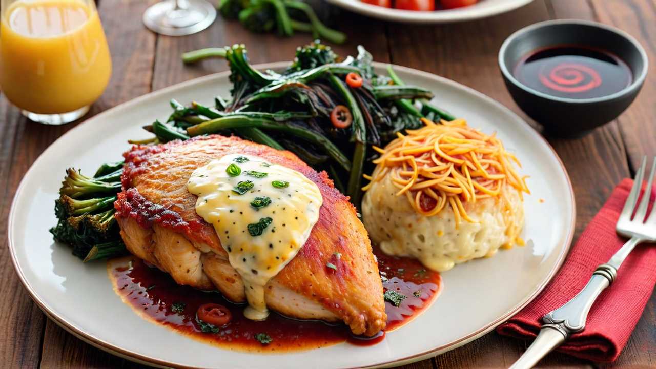 Spicy Pepperoni and Cheese Stuffed Chicken Breasts