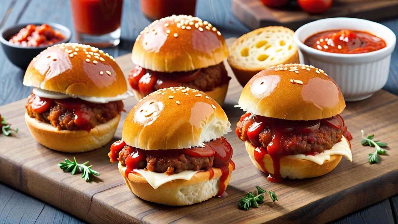 Pepperoni and Cheese Pull-Apart Sliders