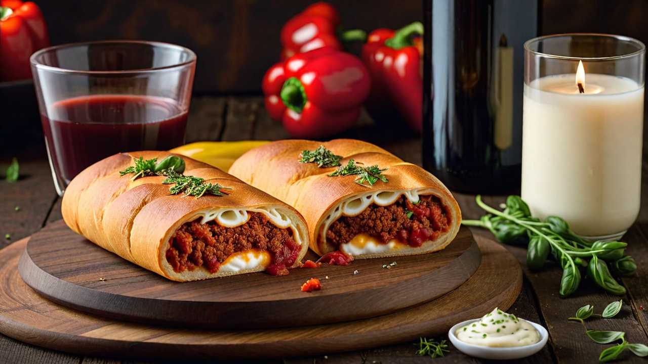 CheeseButta Fiesta Pepperoni Pizza Stromboli