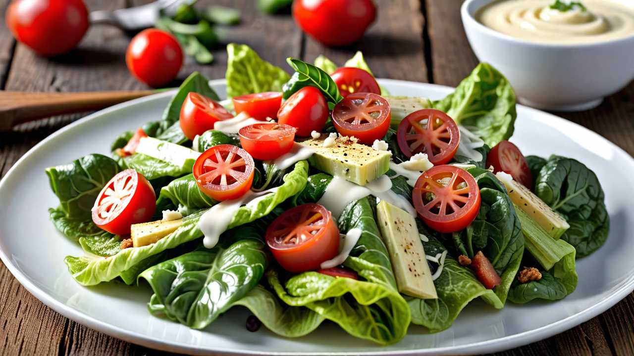 Zesty Pepperoni Caesar Salad