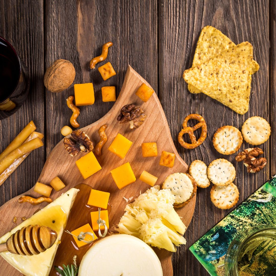 Lactose-Free Cheese Snacks for School