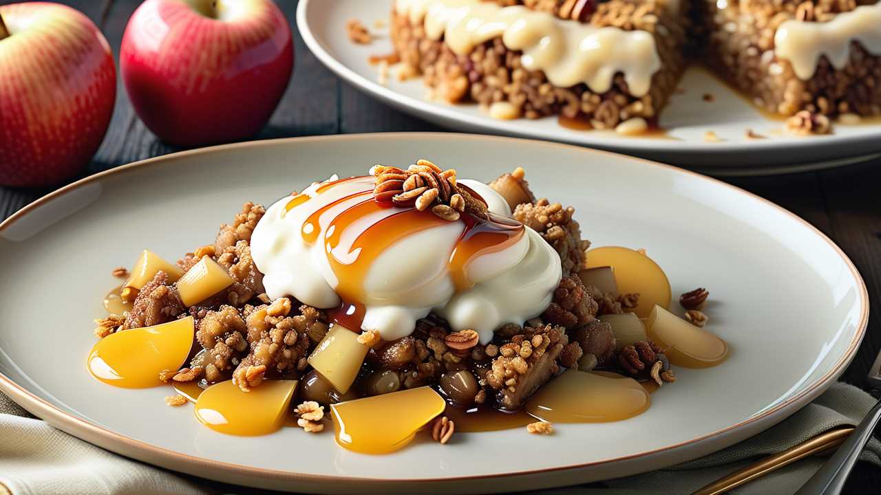 Smoky Gouda Apple Crisp