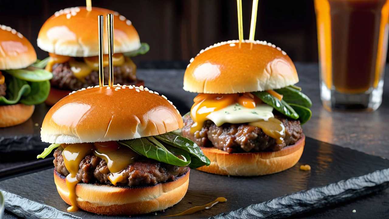 Sizzling Cheeseburger Sliders