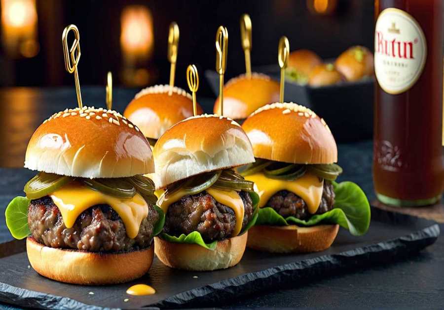 Sizzling Cheeseburger Sliders