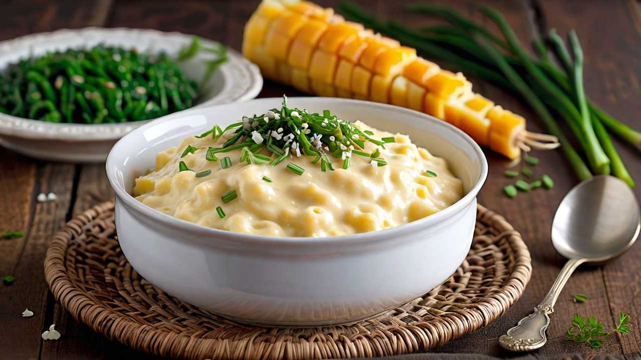 Creamy Cheddar Mashed Potatoes